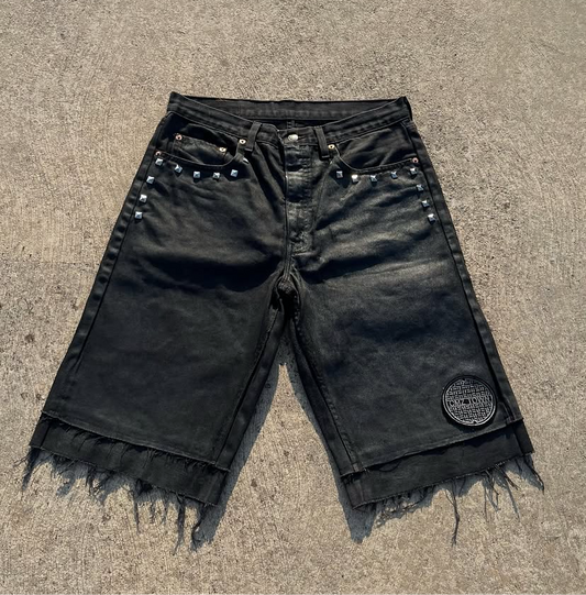 JORTS BLACK WAXED